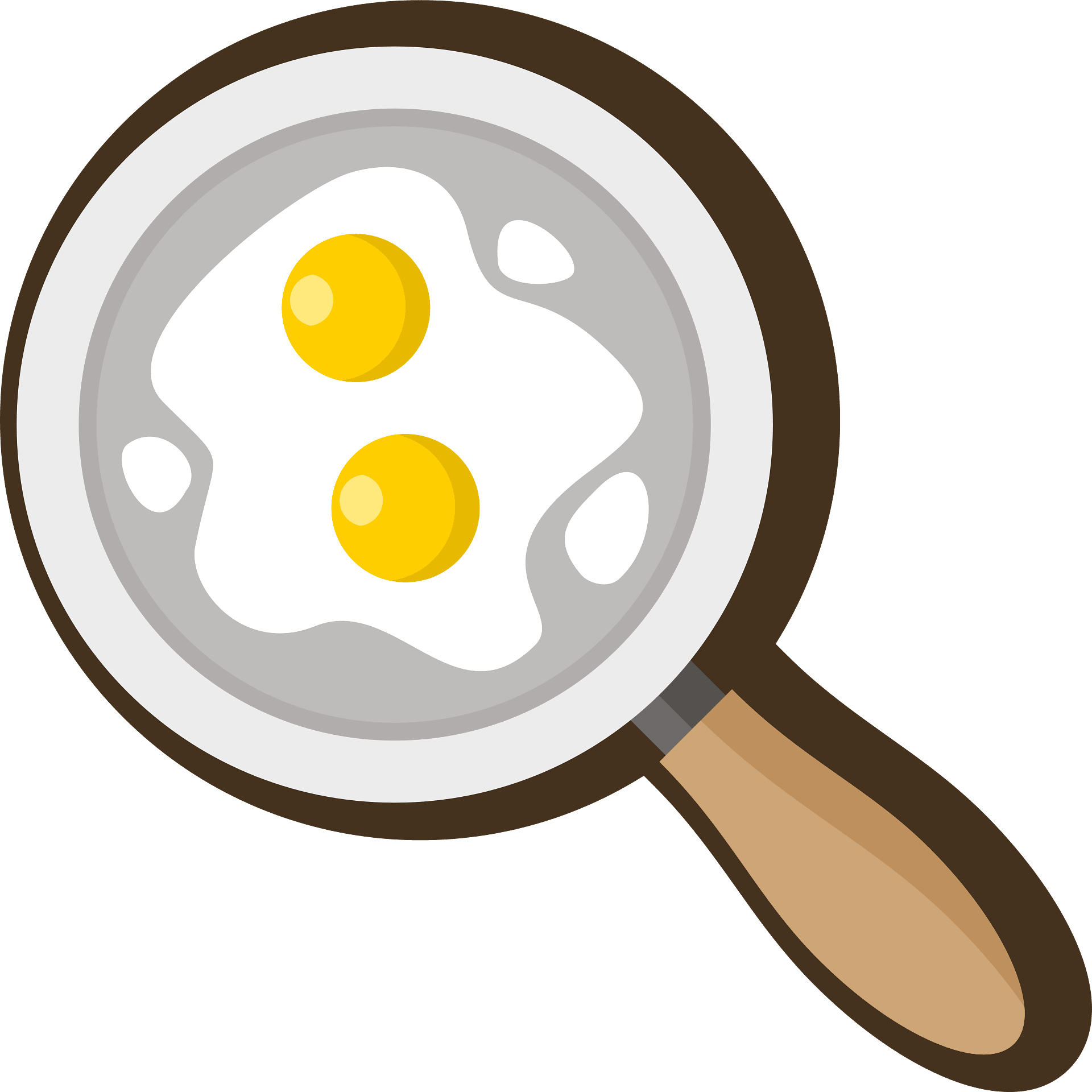 scrambled eggs clipart