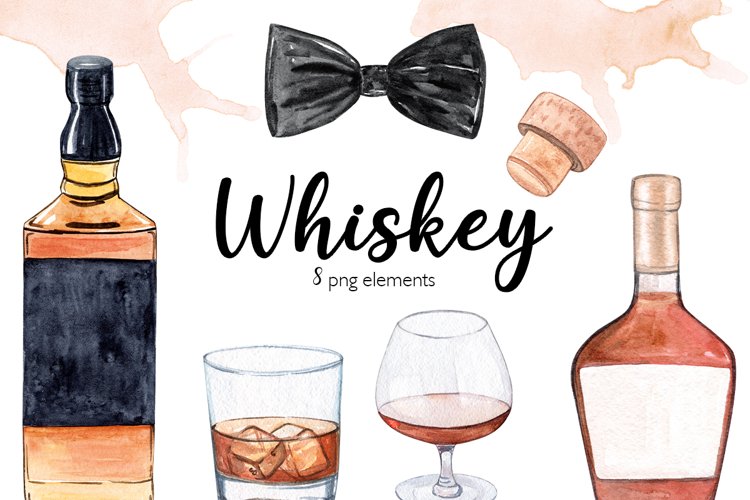 whiskey glass clipart