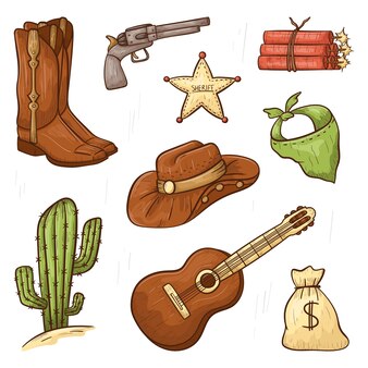 Download Cowboy Western Country Royalty-Free Stock Illustration