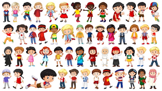 Diverse Children Clipart Images – Browse 6,206 Stock Photos 