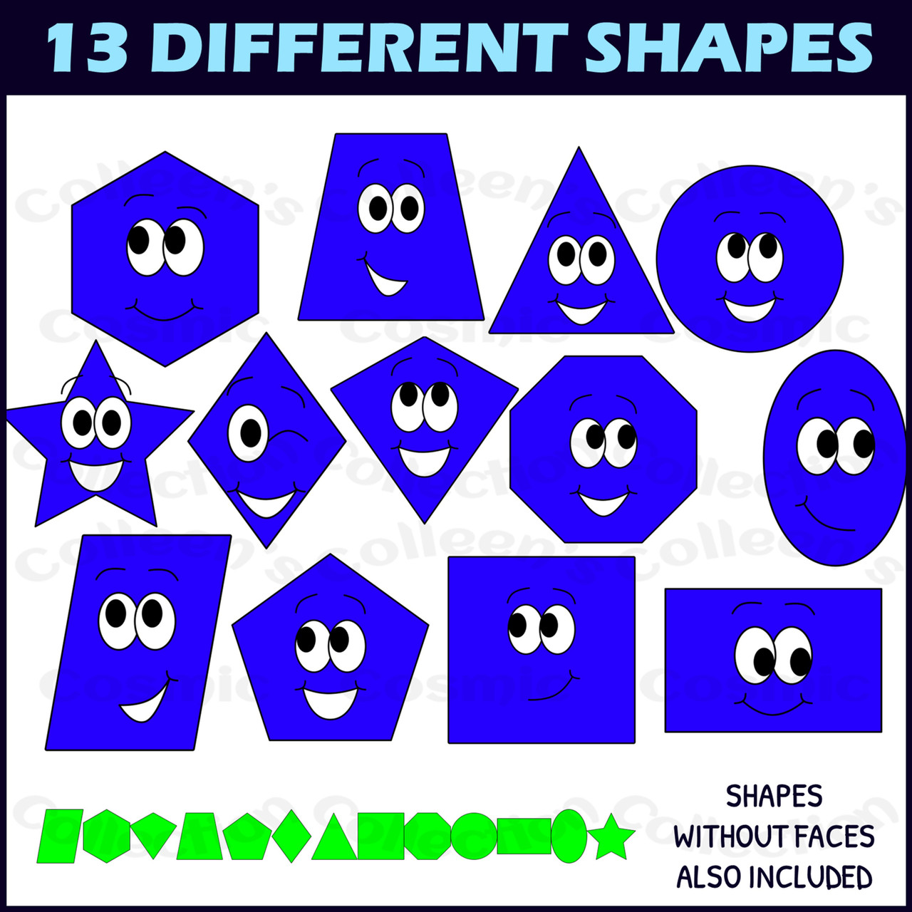 Cute Shape PNG Transparent Images Free Download