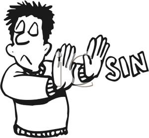 Image: Man carrying sin burden | Christart.com