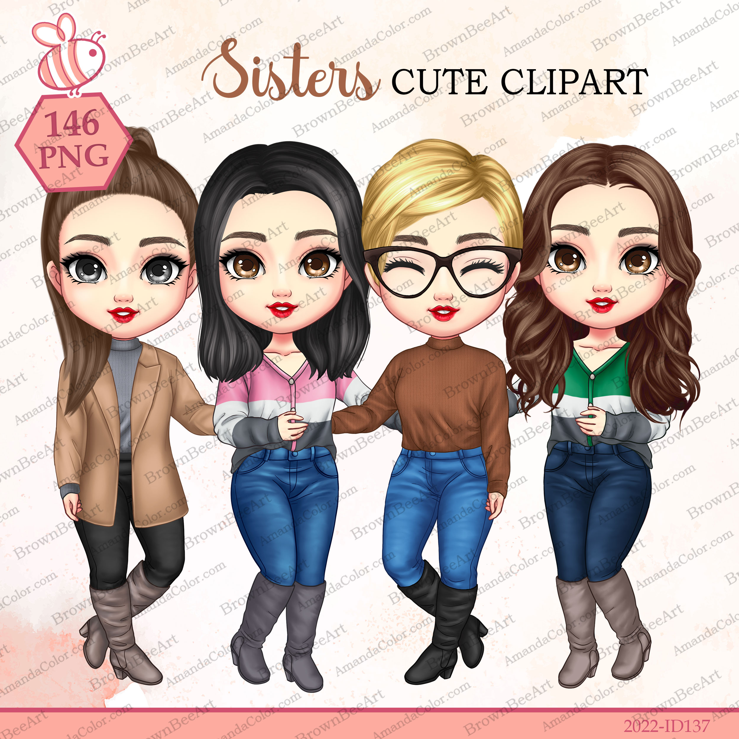 sisterhood clipart
