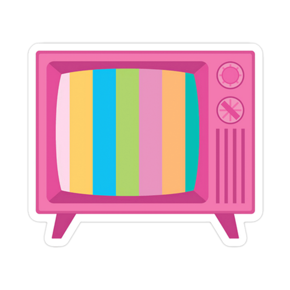 tv-screen-clipart-vector-cartoon-blue-televition-old-style-retro