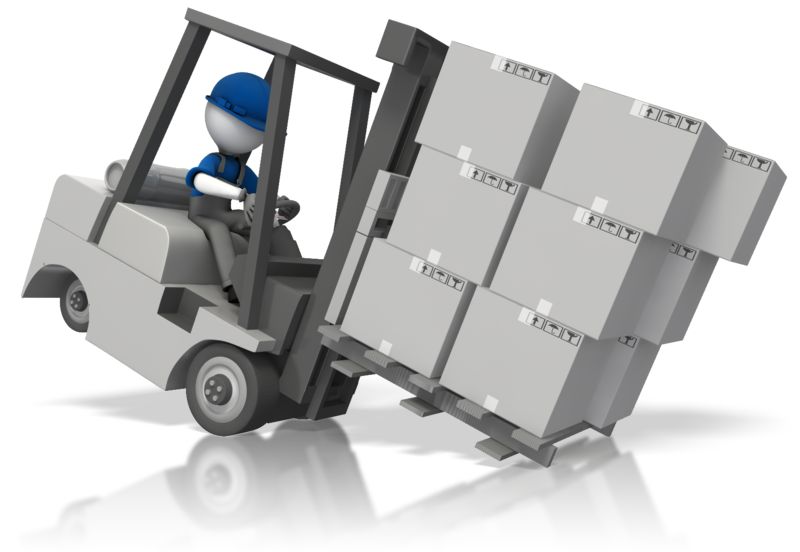 forklift clipart