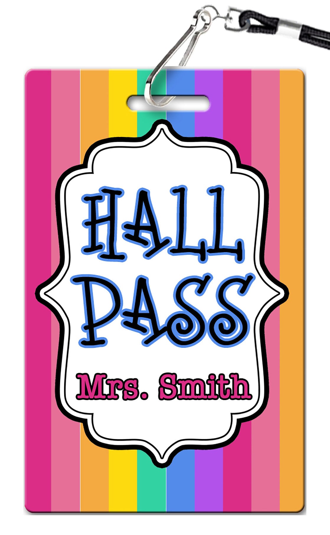 Hall Passes Printable 2 Versions Etsy Clip Art Library 0548