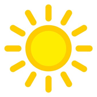 Sun clipart. Free download transparent .PNG | Creazilla