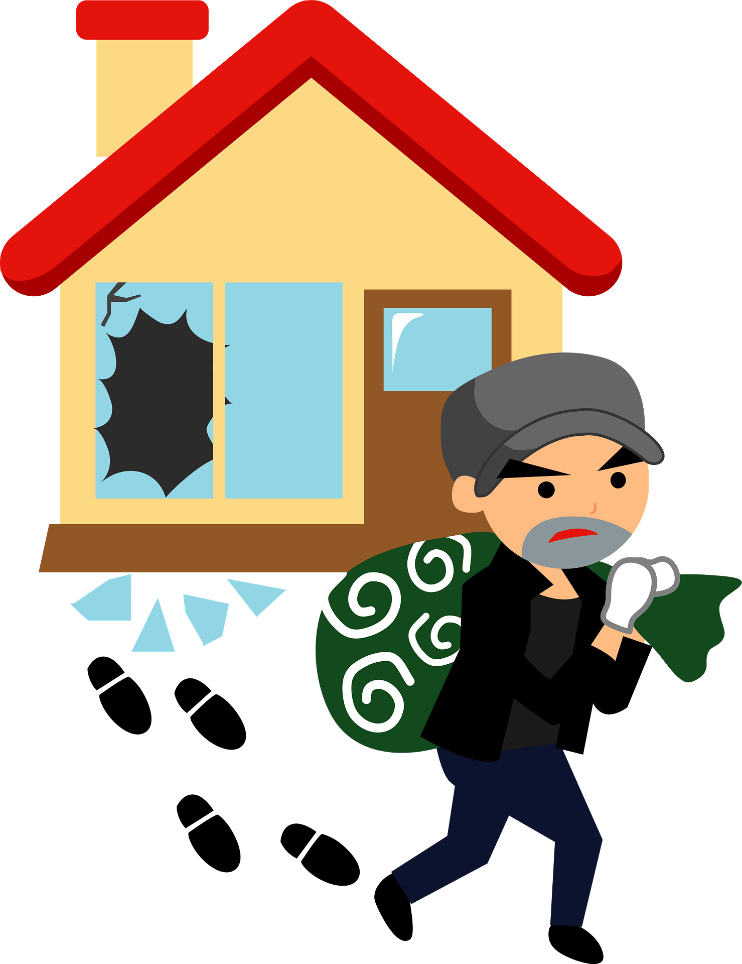 Thief, Robber Png - Cartoon Robber Clipart - Full Size Clipart - Clip ...