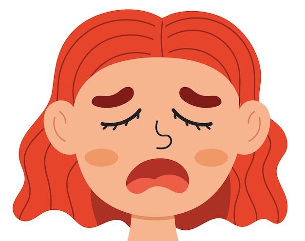 clipart tired