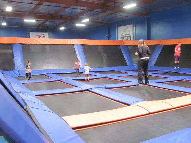 trampoline park clipart