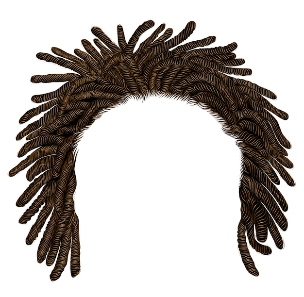 Beautiful Black Woman With Sister Locs Locs Orange Headwrap JPG 