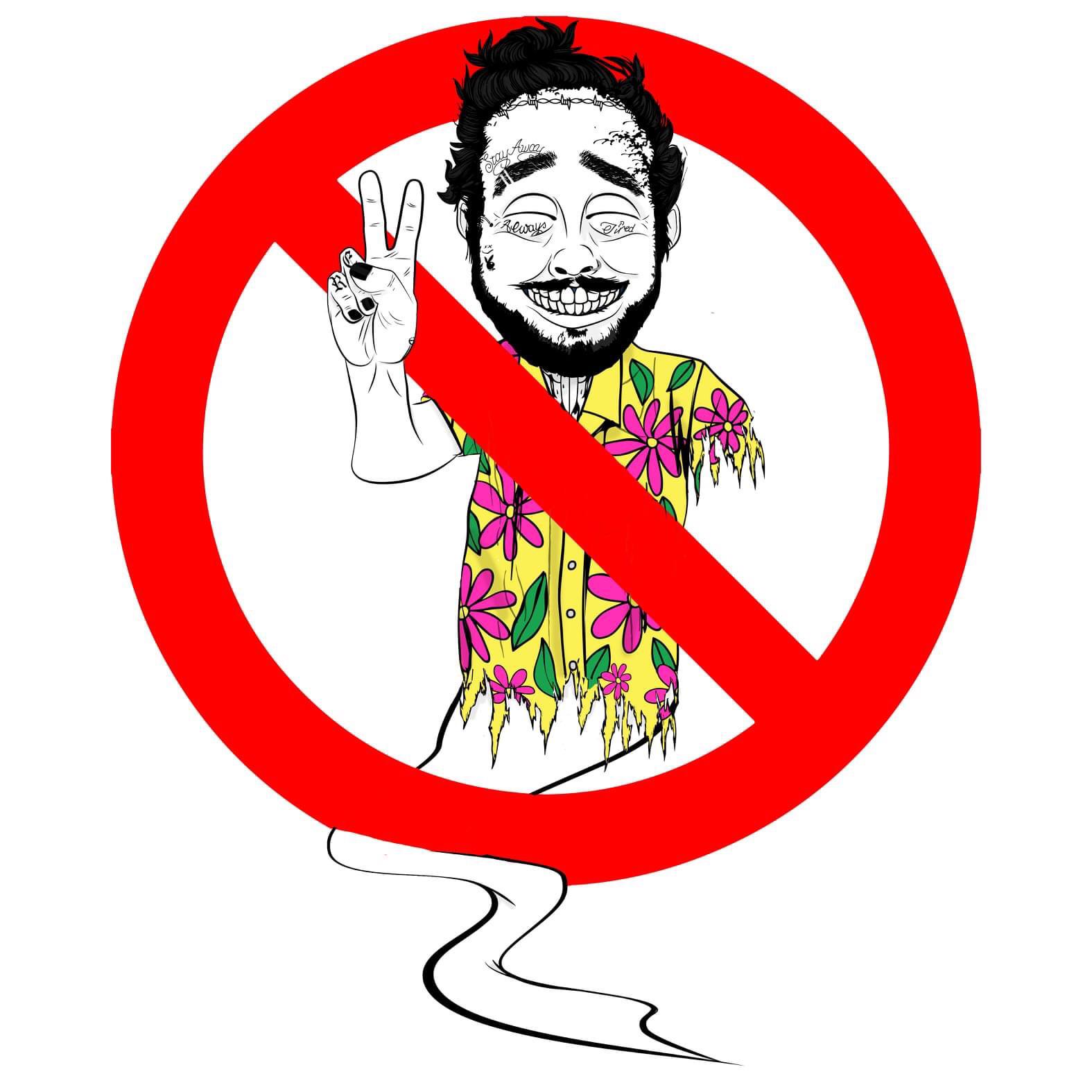 post malone clipart