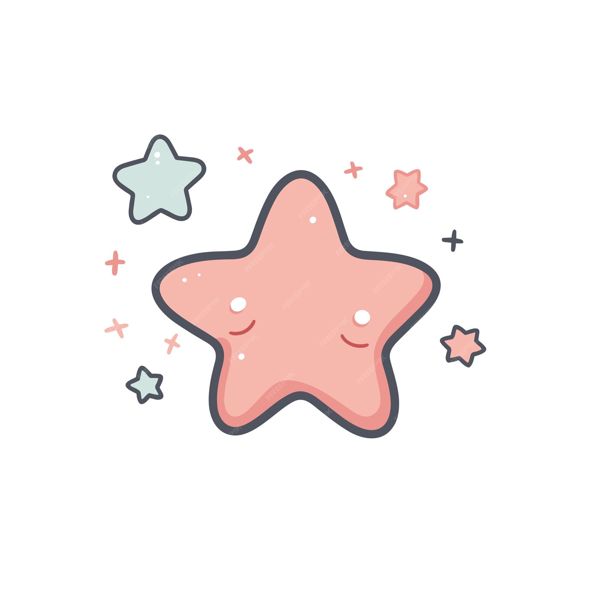 dark pink stars | Sticker - Clip Art Library