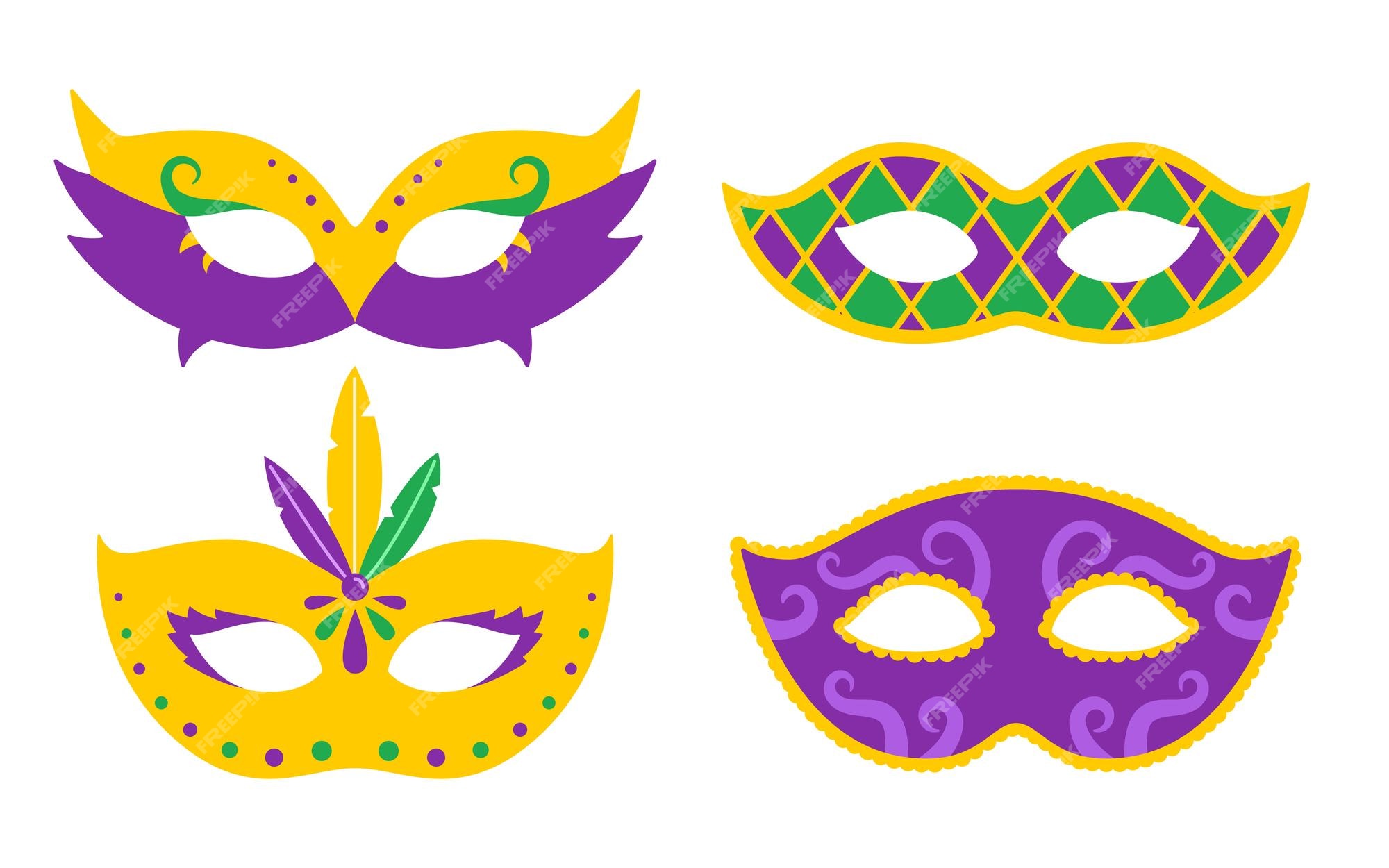 Mardi Gras Mask Attachment – Angela Decorates - Clip Art Library