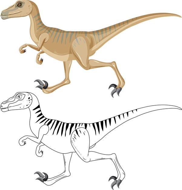 velociraptor clipart