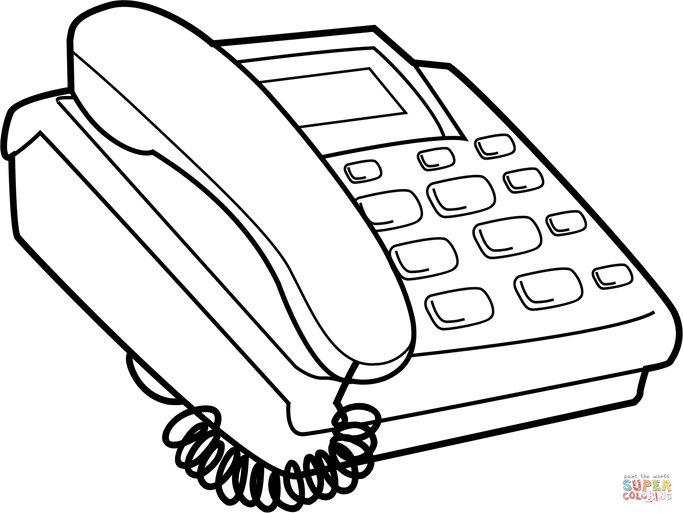 telephone clipart