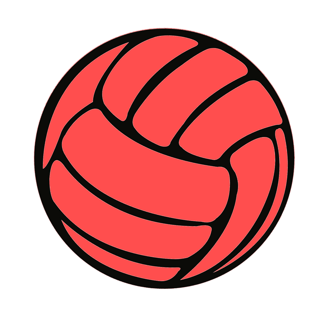 Volleyball Clipart SVG,cut File Template Graphic by momstercraft Clip