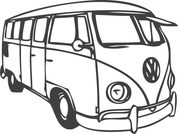 vw van clipart
