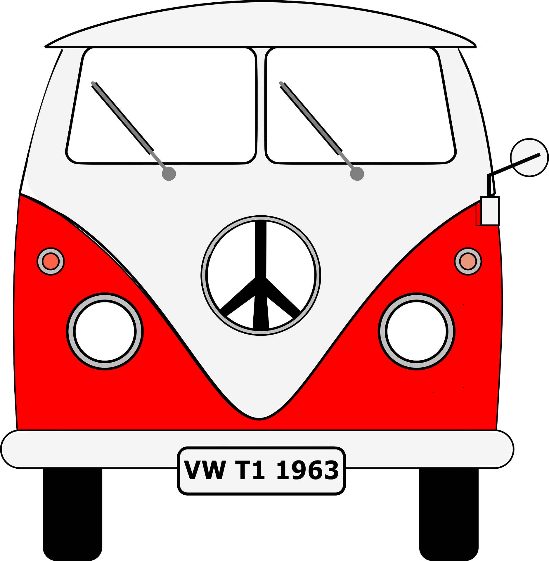 Extended Volkswagen Camper Van Clipart transparent PNG - StickPNG ...