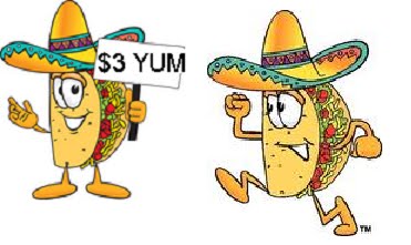 walking taco clipart