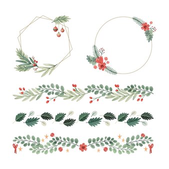 Free Christmas Watercolor Clipart Gogivo Clip Art Library