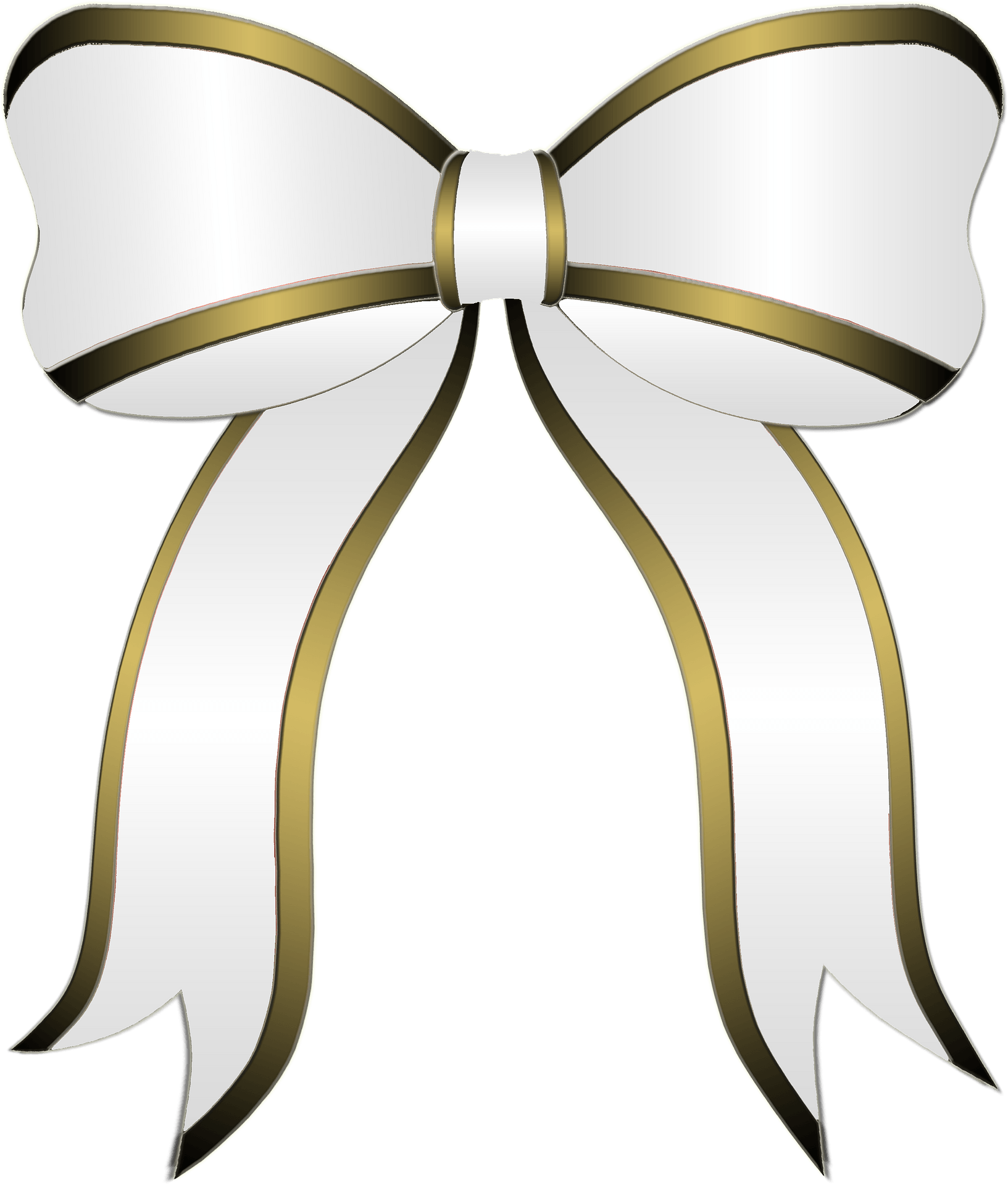 Gold Bow Clip Art PNG Image​  Gallery Yopriceville - High-Quality Free  Images and Transparent PNG Clipart