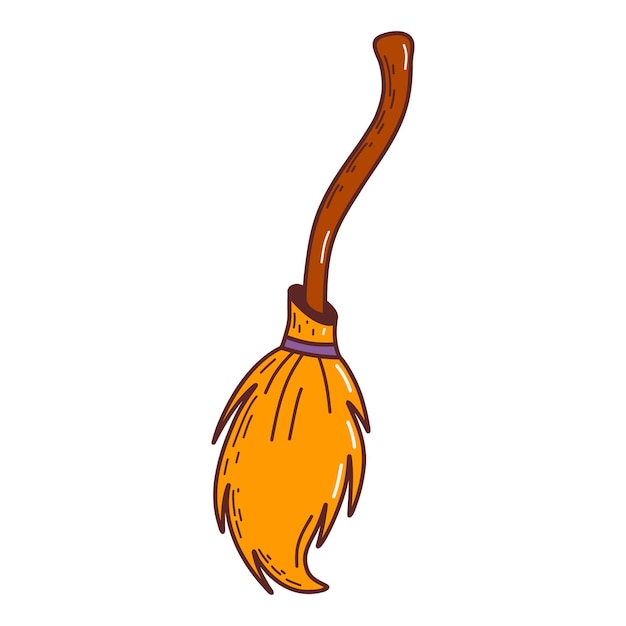 Halloween Witch Broom Stick Svg Clipart Graphic By Teebay Tees Clip Art Library 5116