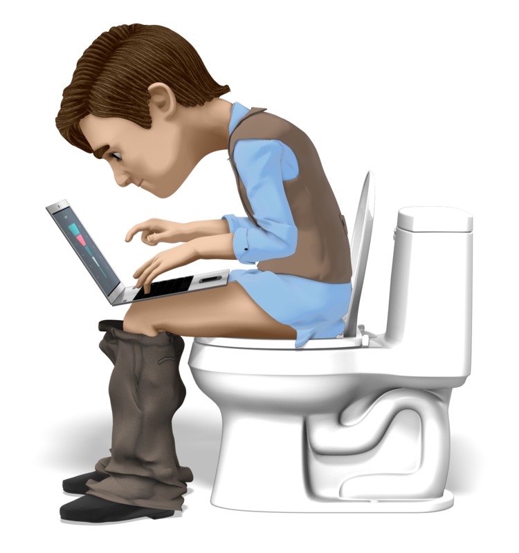work from home clipart