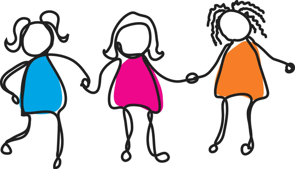 girlfriends clipart