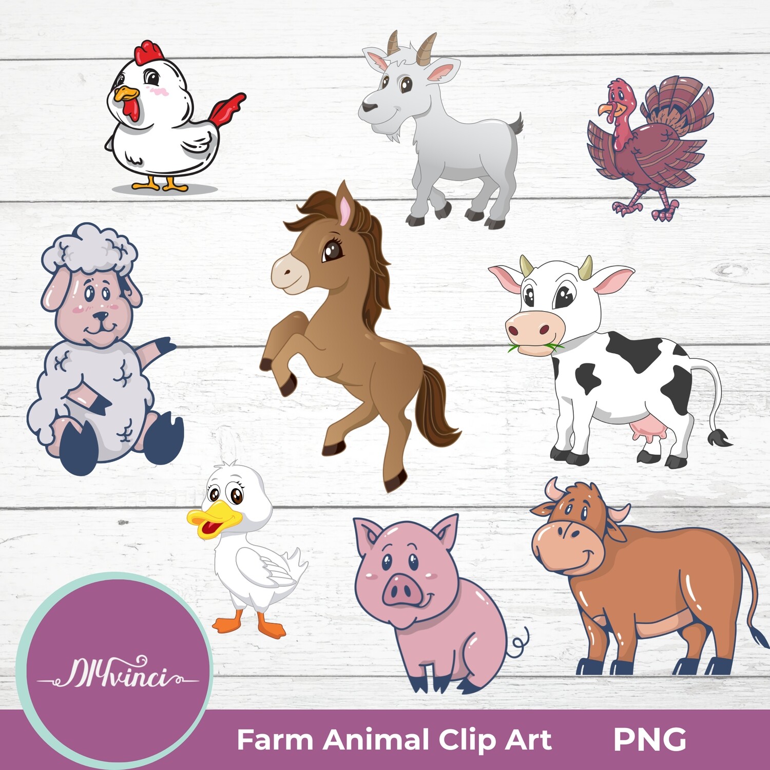 cute farm clipart