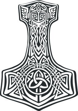 thors hammer clipart