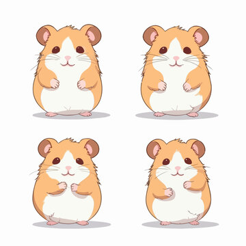 Hamster Cute Clipart Graphic by Poster Boutique · Creative Fabrica ...