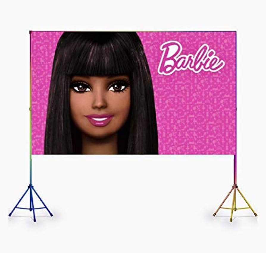 black barbie clipart