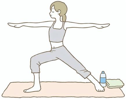 yoga poses clipart