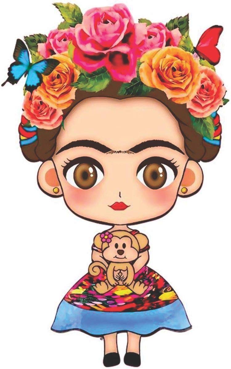 Frida Kahlo PNG Transparent, Frida Kahlo Death S Head Illustration