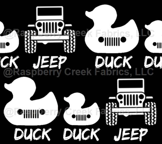 DUCK DUCK JEEP Tumbler Wrap, JEEP Tumbler Sublimation Design