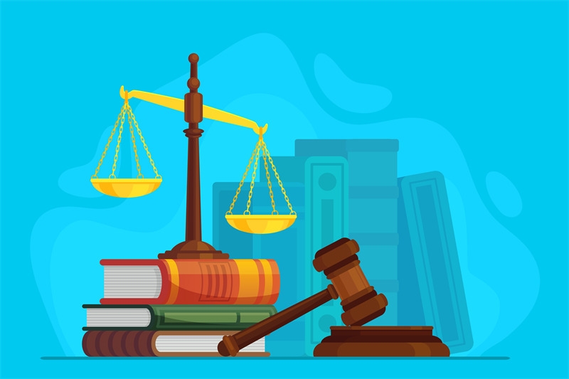 Gavel Scales Justice Image & Photo (Free Trial) | Bigstock - Clip Art ...