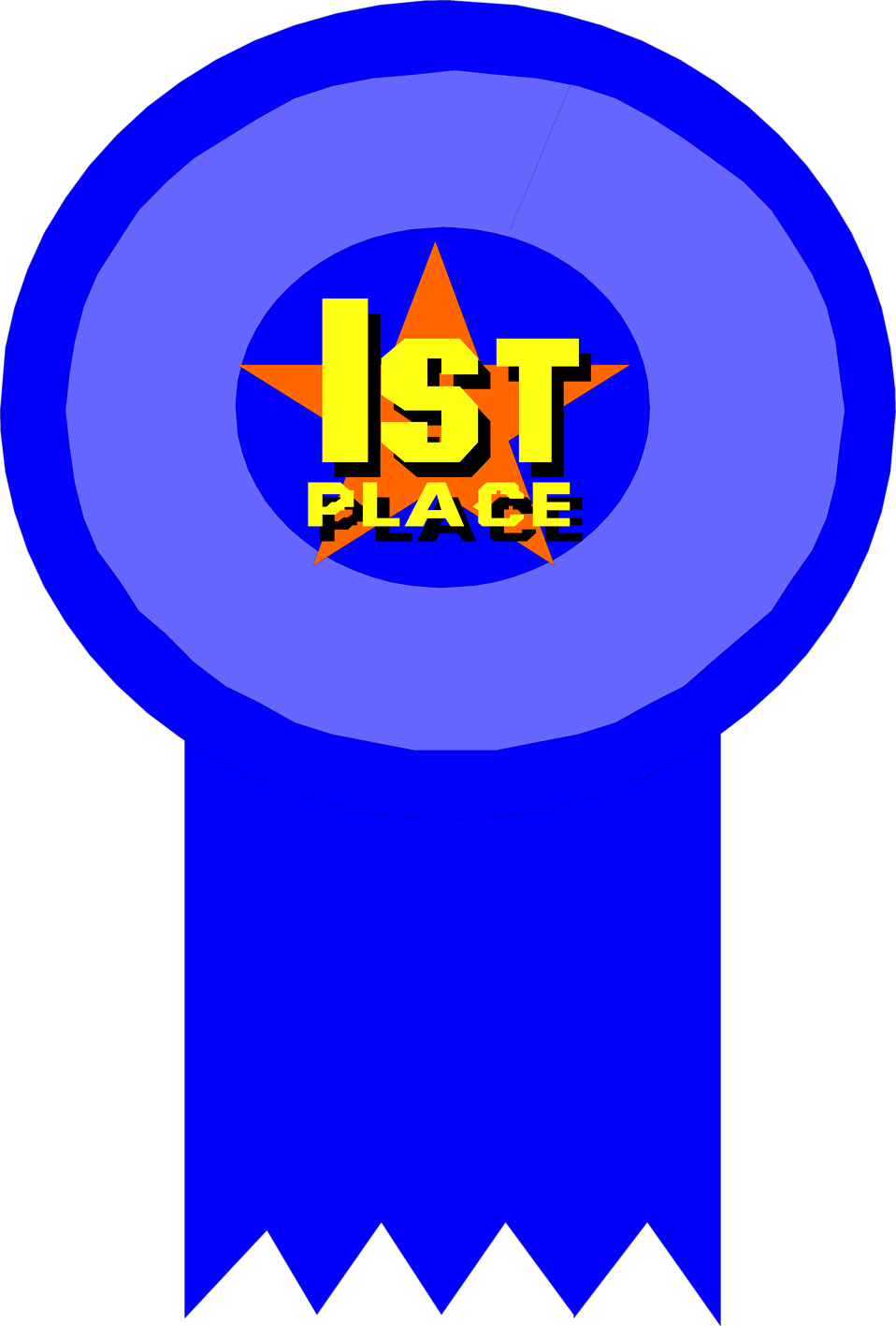 1st place ribbon clipart