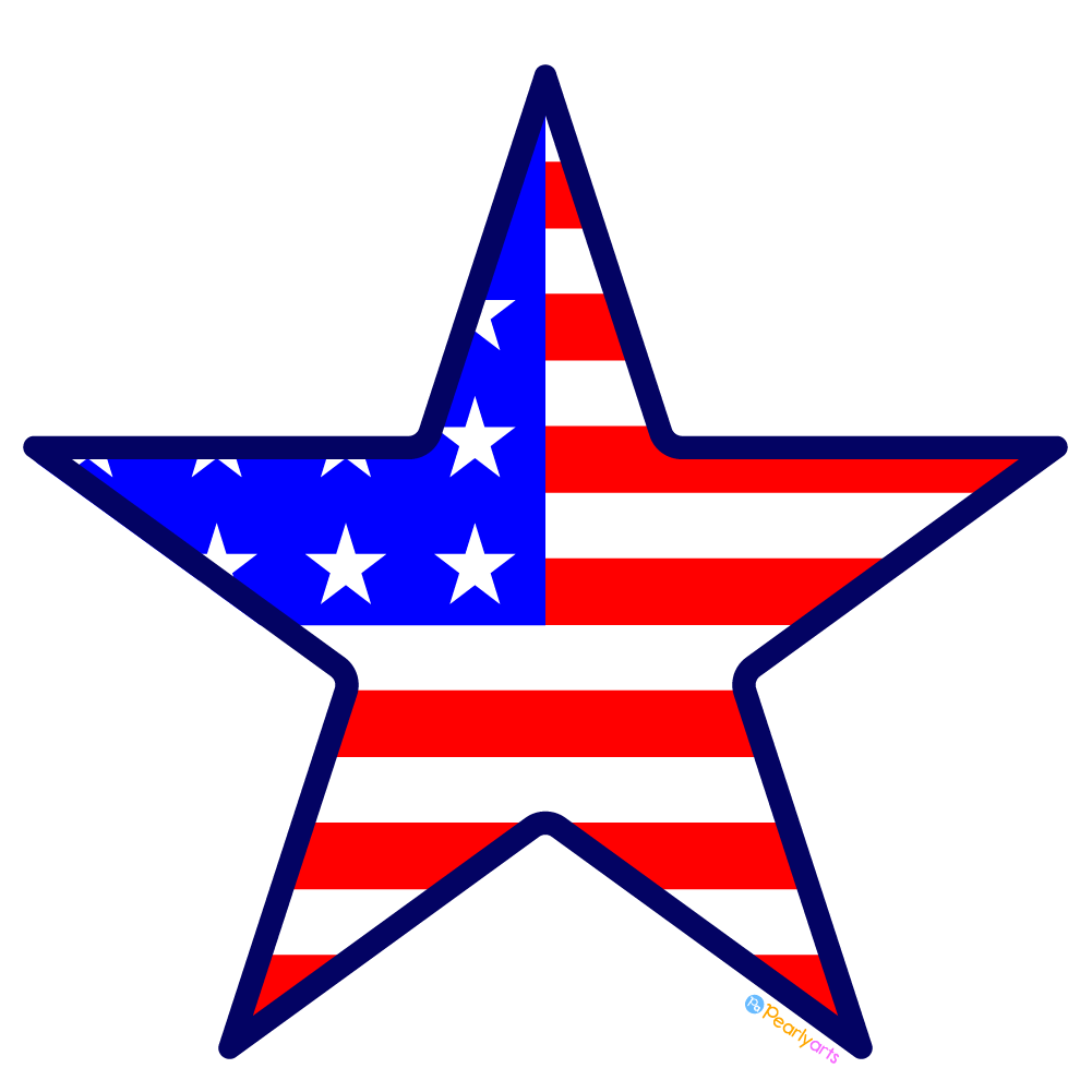 Free American Flag Clipart