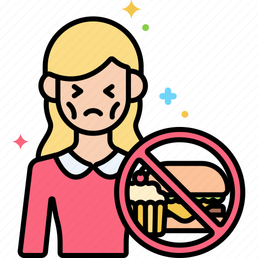 Eating Disorder A Girl With No Appetite For Food A Woman Not 