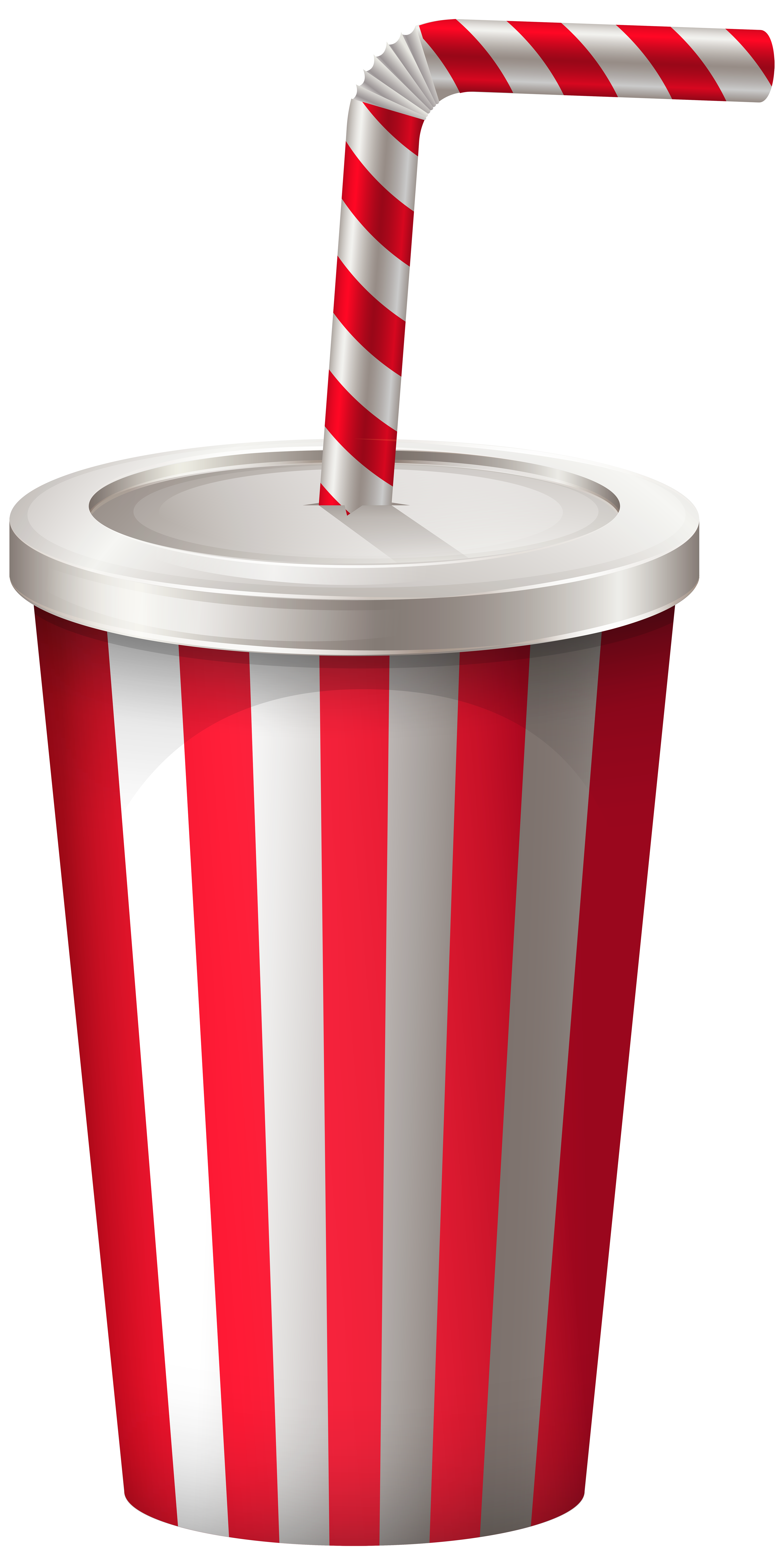 cup with straw clipart