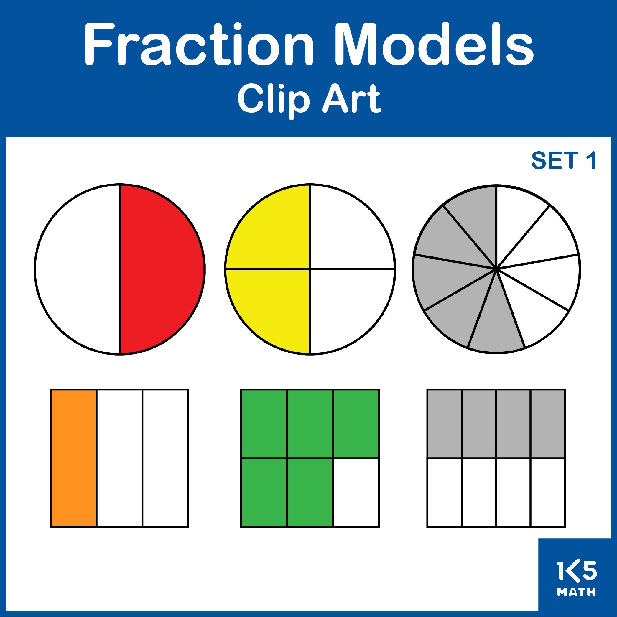 Fraction Models Set 1 