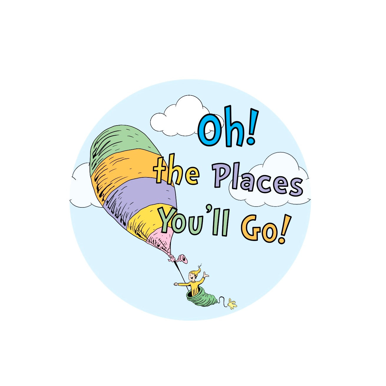 oh the places youll go clipart