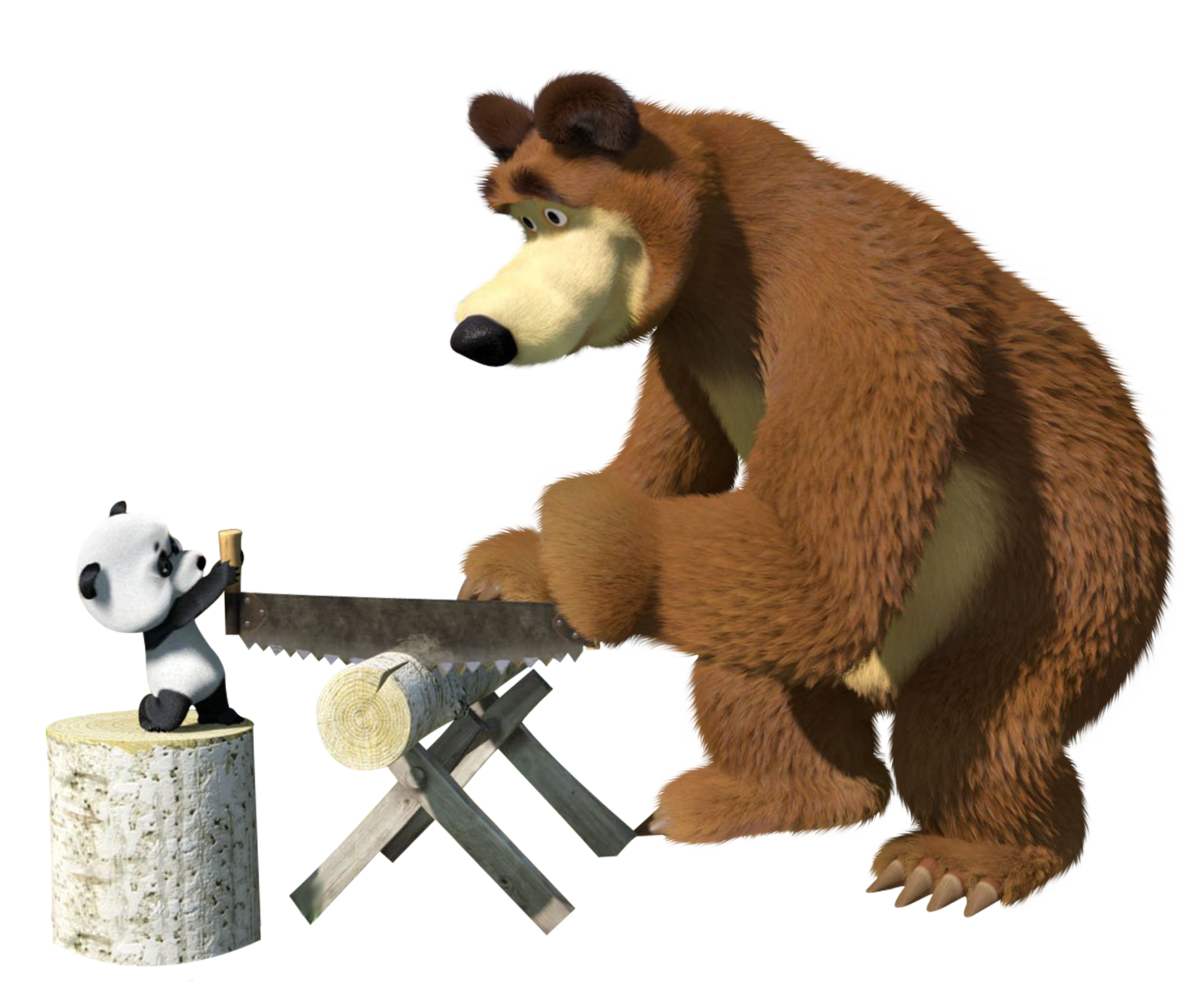 masha and the bear clipart