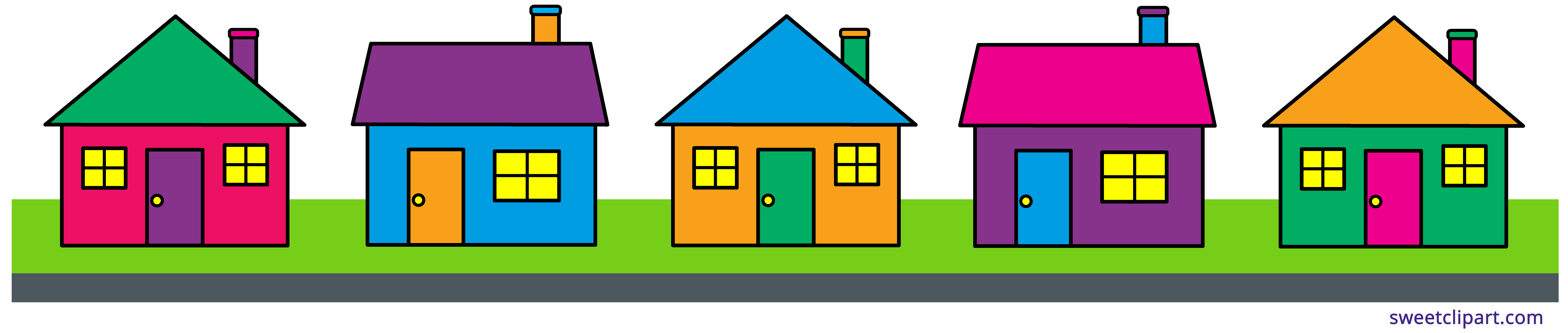 neighborhood clipart