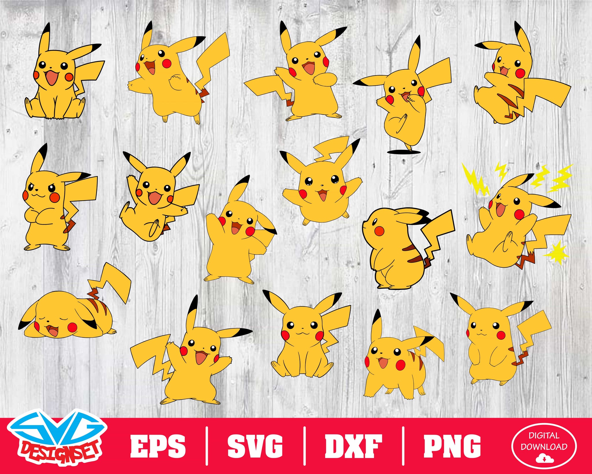 pikachu clipart