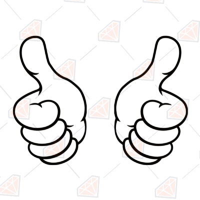 Thumbs Up PNG Transparent Images Free Download, Vector Files