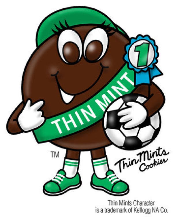 girlscout cookie clipart