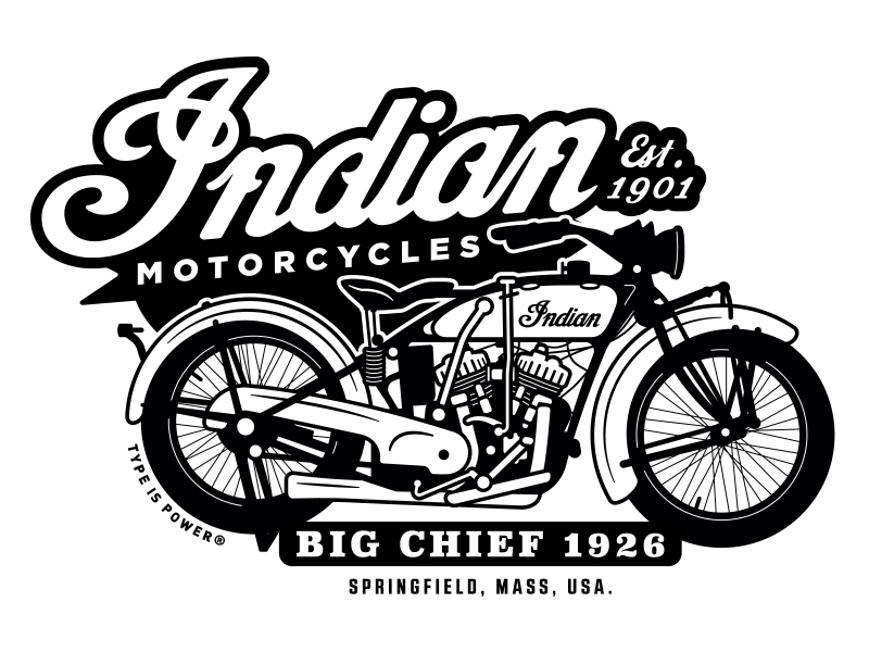 indian motorcycle clipart