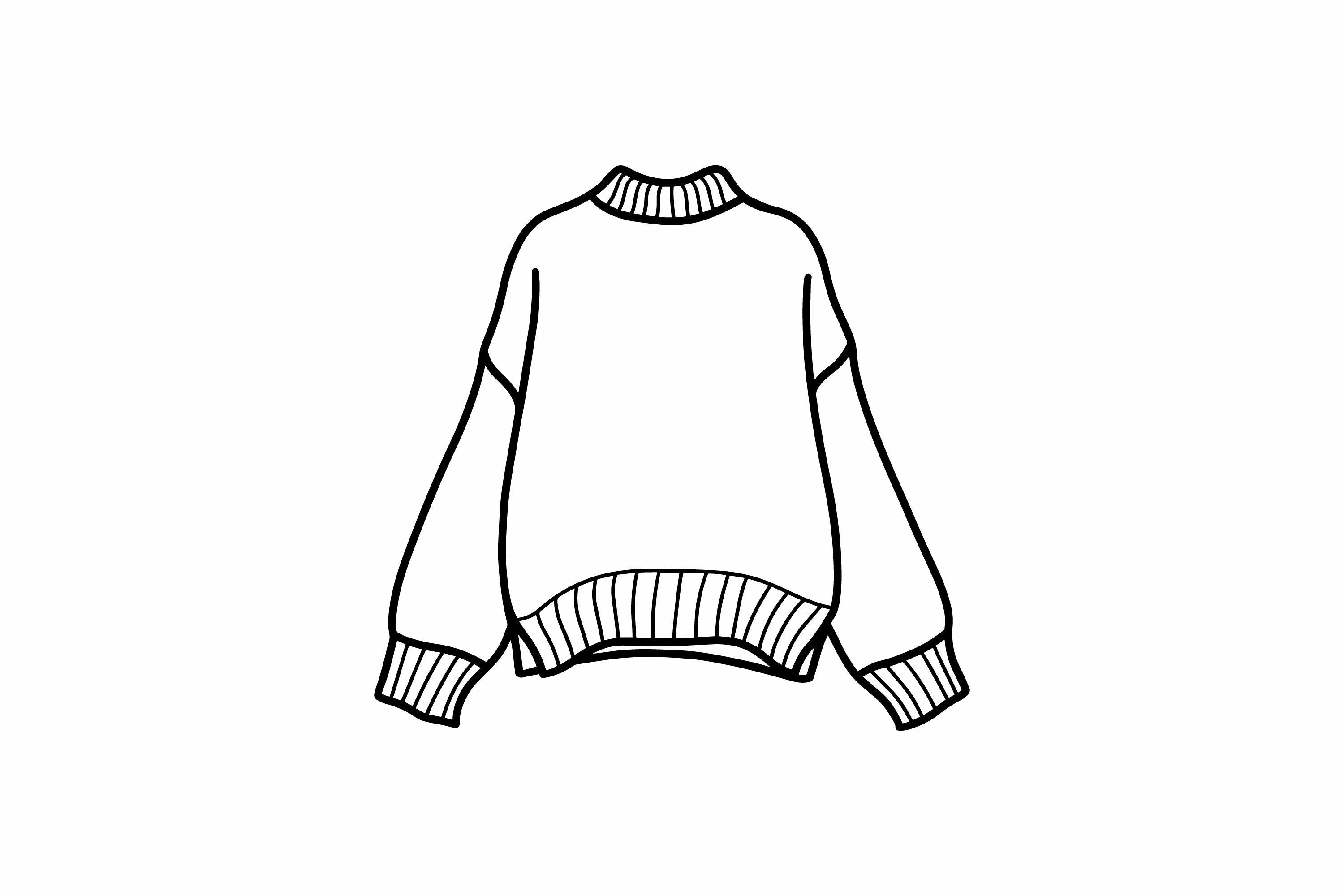 Red Sweater Clip Art - Red Sweater Image